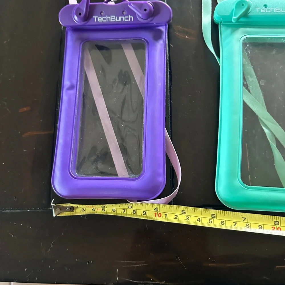 Waterproof Phone Pouch - Purple and Green